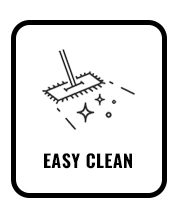 Dishoverflooring SPC flooring icon-easy clean