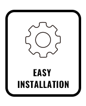 Dishoverflooring SPC flooring icon-easy installation