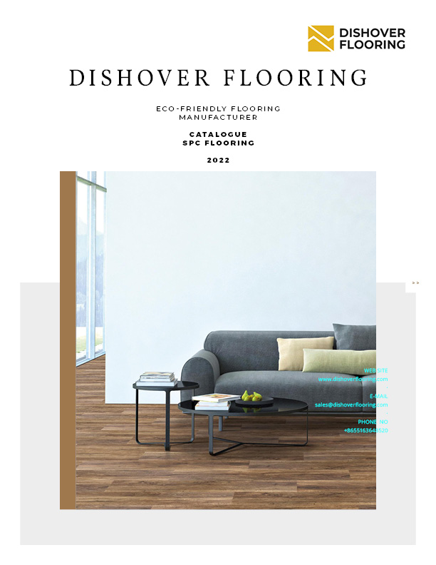 Discoverflooring catalog 2022 for spcflooring cover